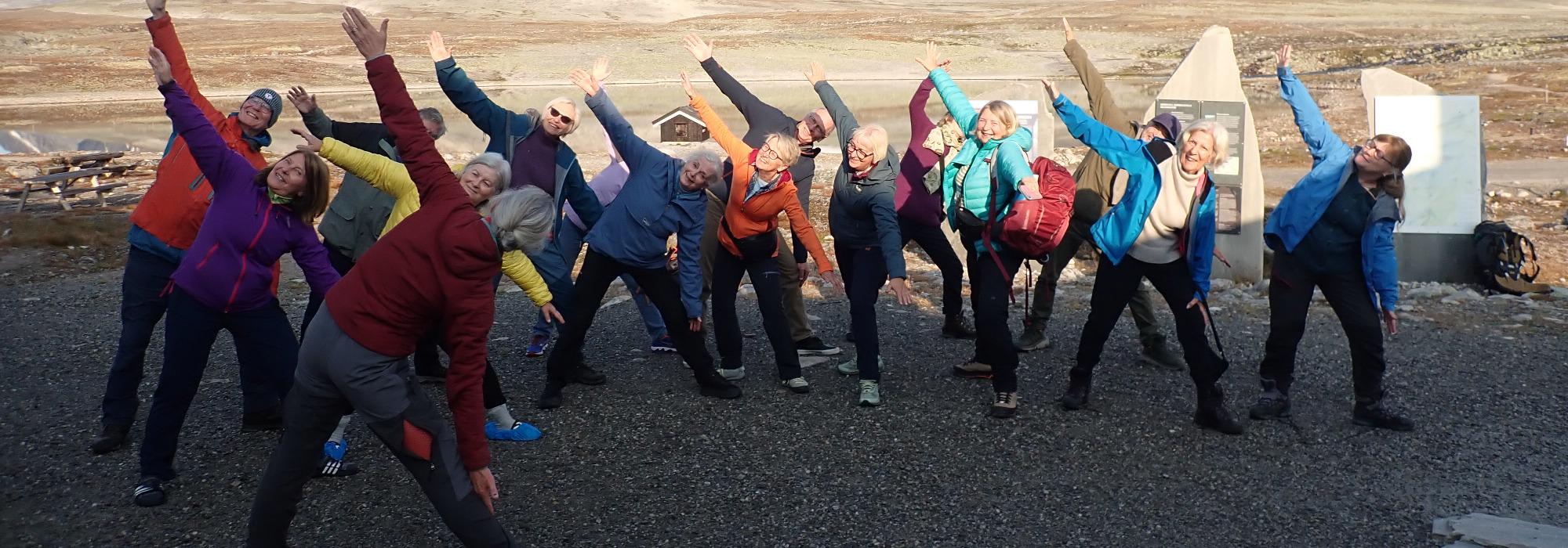 Tur og yoga på Hardangervidda 60+ (vs25)