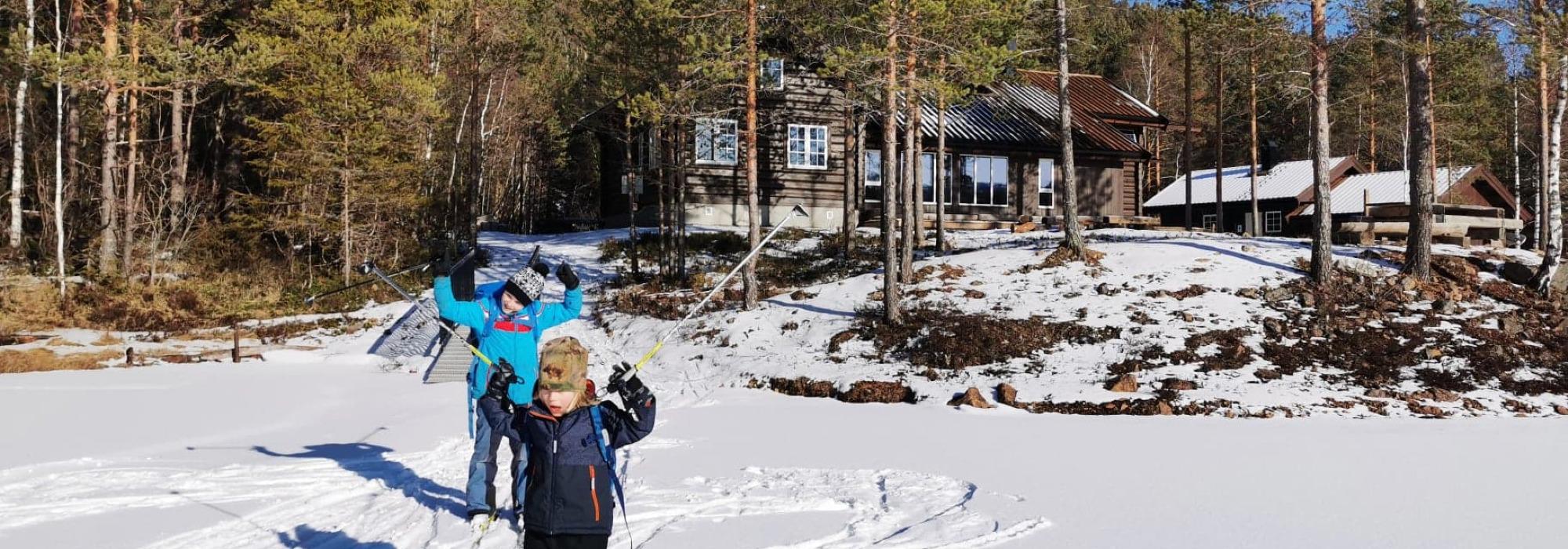 Gjemsel på Pråmvika med Barnas turlag