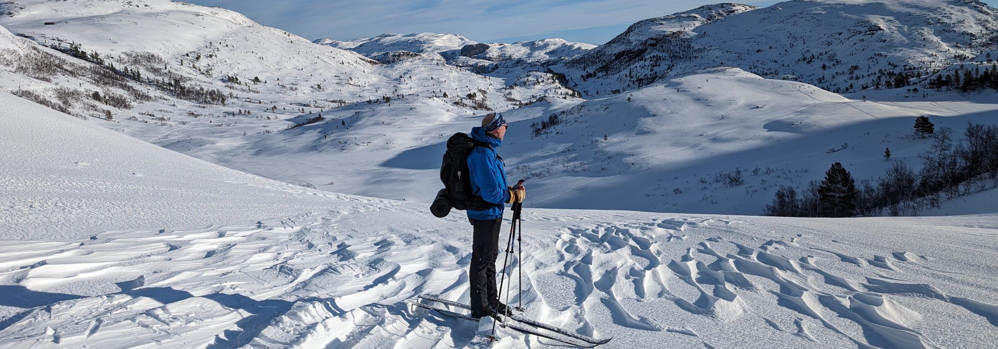 Skitur til Tverrlihytta