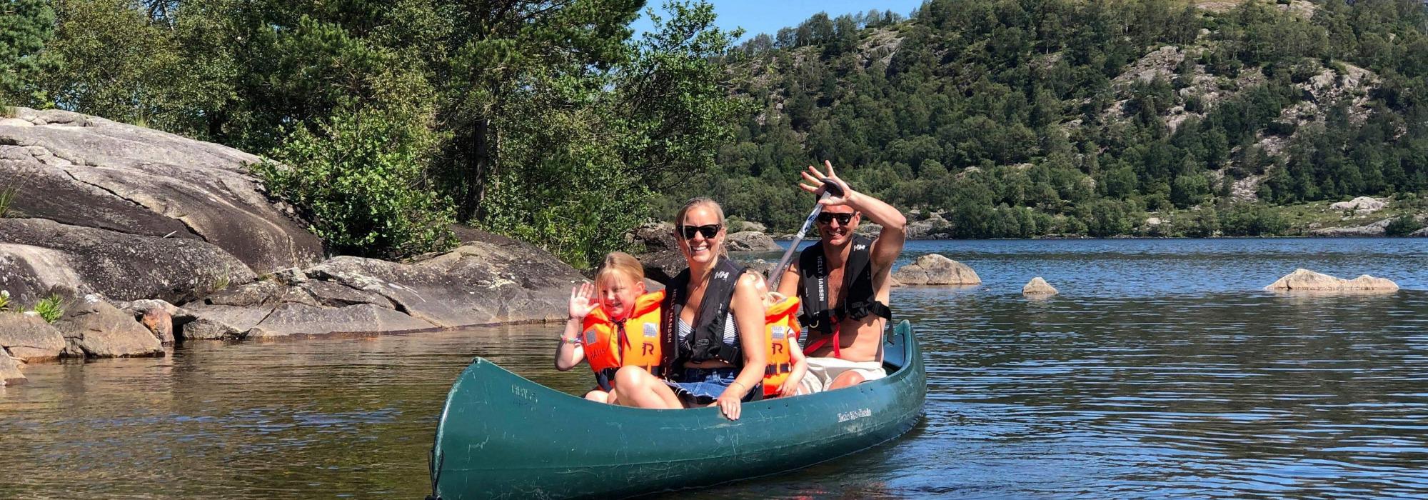 Padletur i Lutsivassdraget