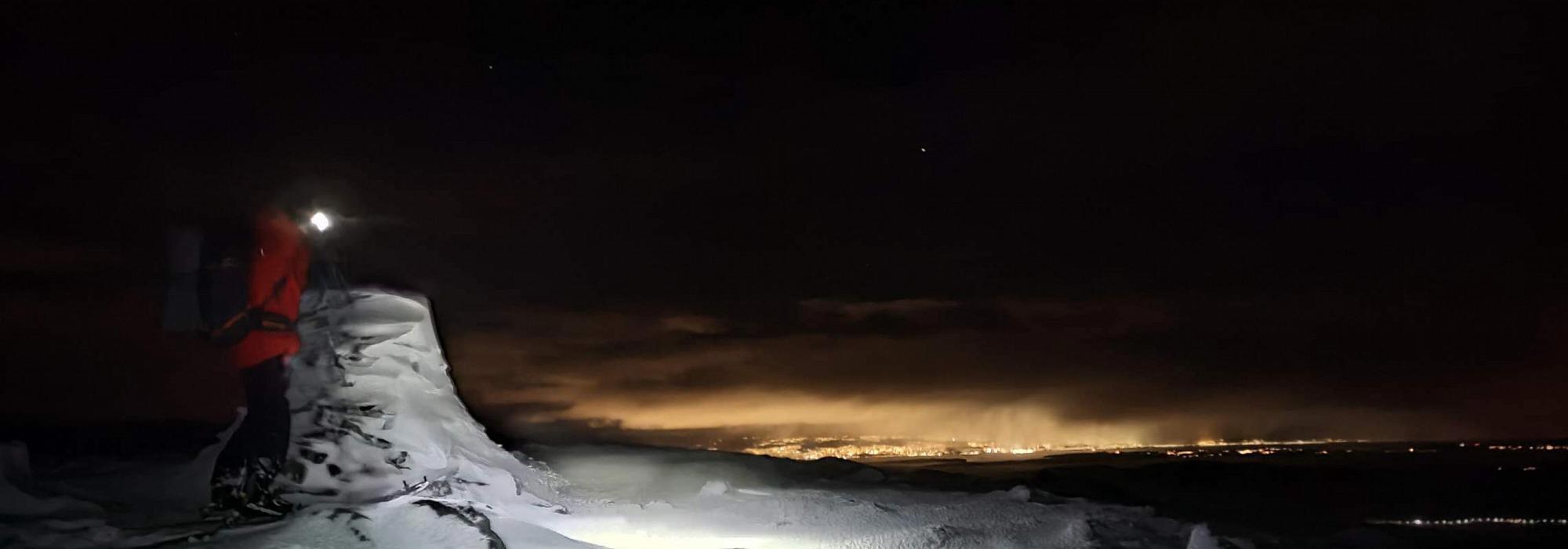 Fullmånetur SKI på Ørskogfjellet