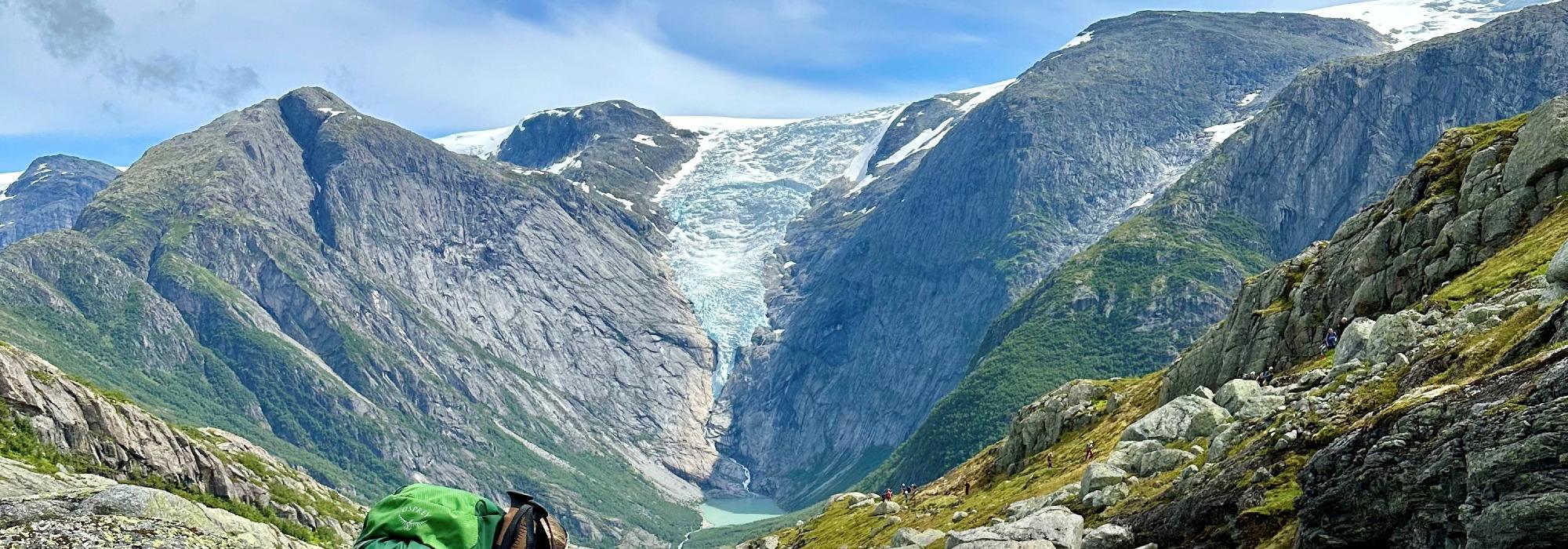 Fottur til Oldeskaret og Blåfjellet 1316moh.