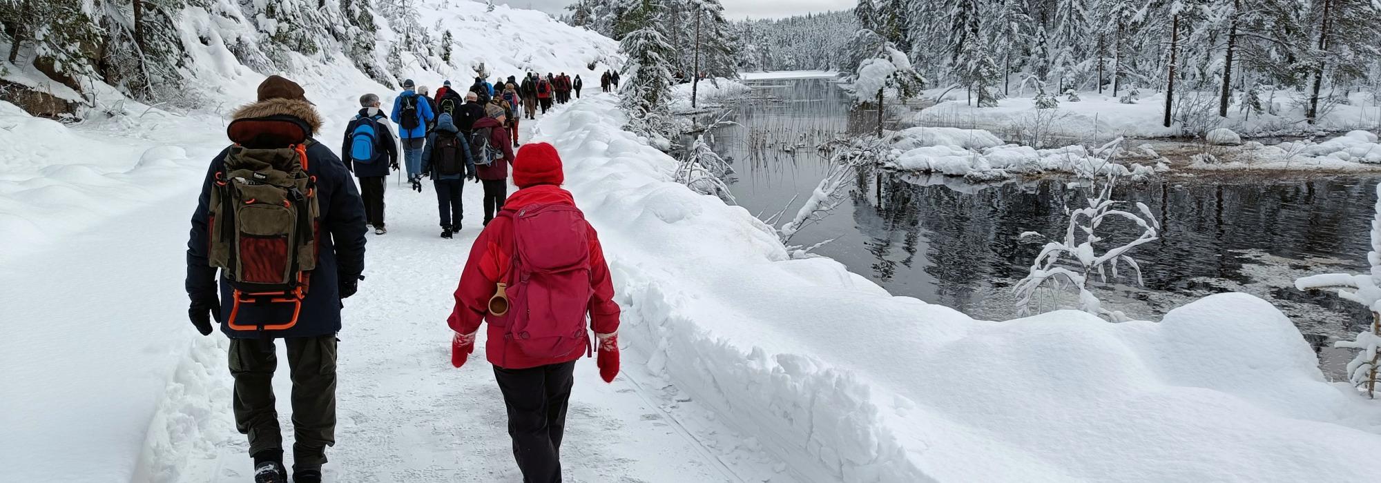 Lavterskeltur med Skien Turlag - Tur til Skisjø