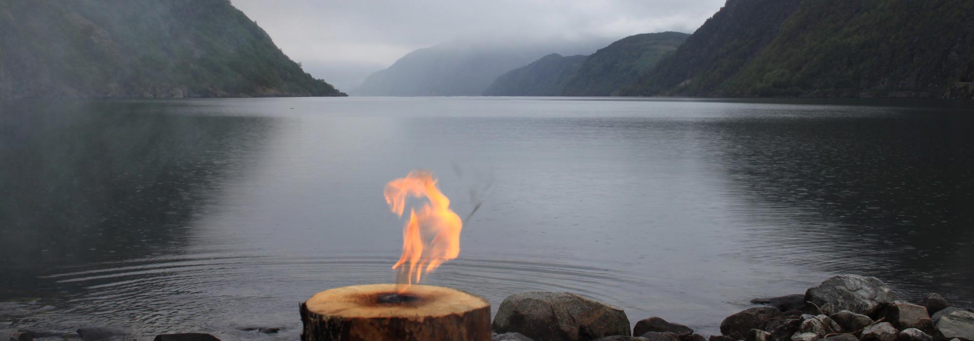 Kom Deg Ut dagen i Ulvik - Heile Noreg bålar