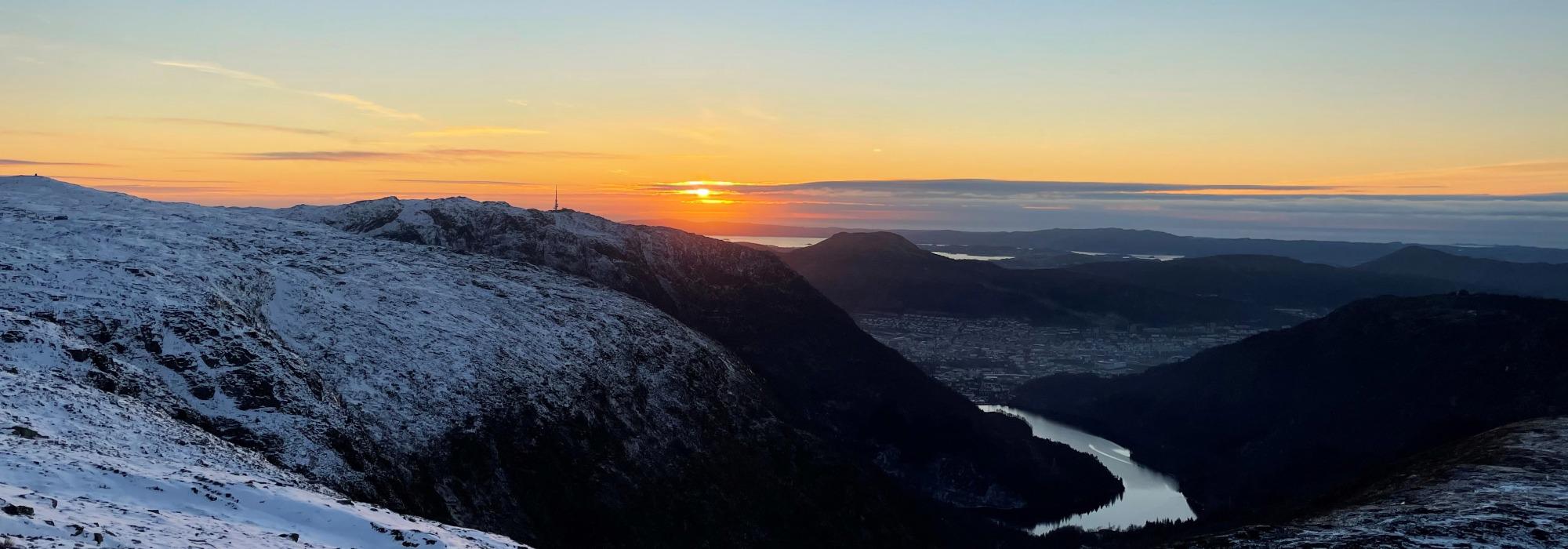 Brushytten fra Svartediket med DNT nærtur Bergen