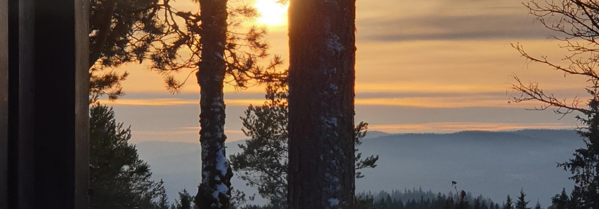 På ski gjennom Nordmarka med overnatting på Skjennungsvolden og Katnosdammen (Vandregruppa)