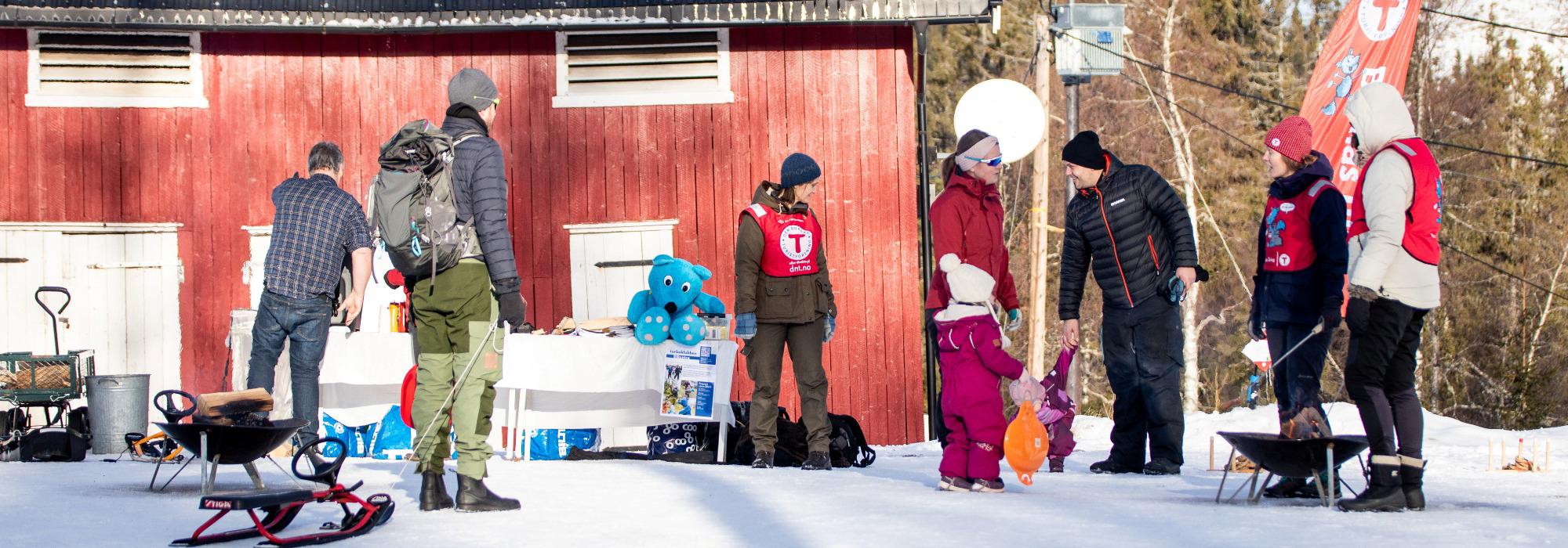 Vinteraktiviteter på Eiksetra