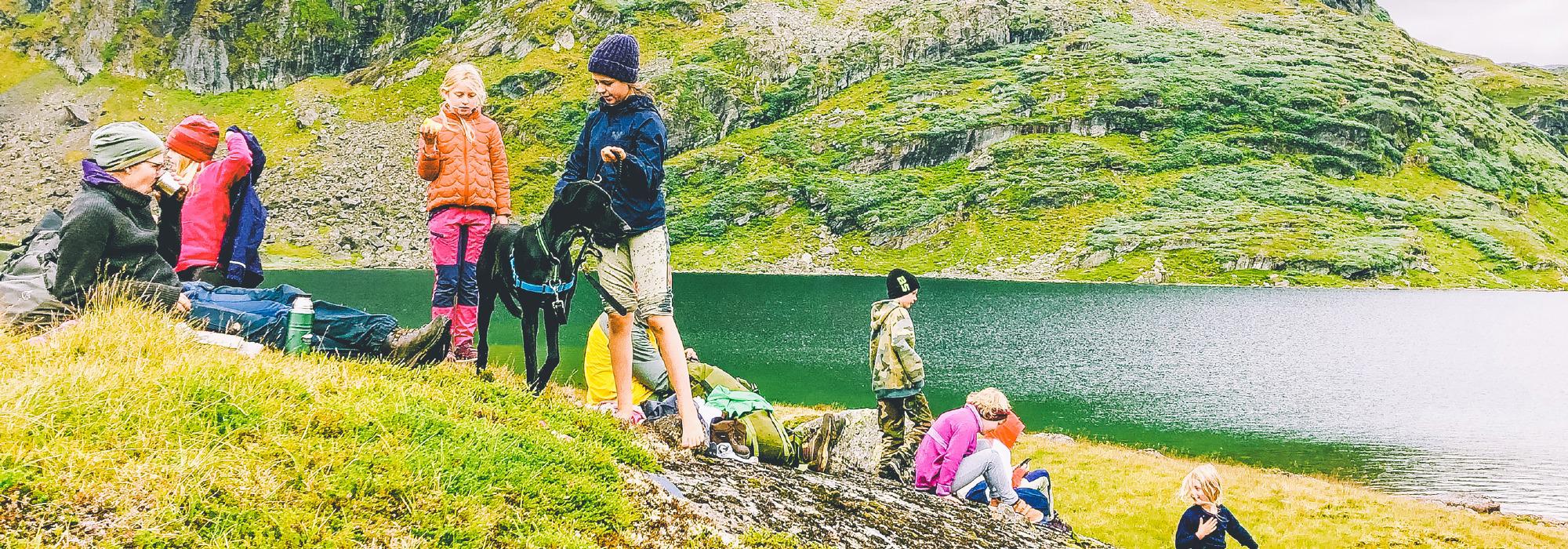 Familietur til Mårbu på Hardangervidda