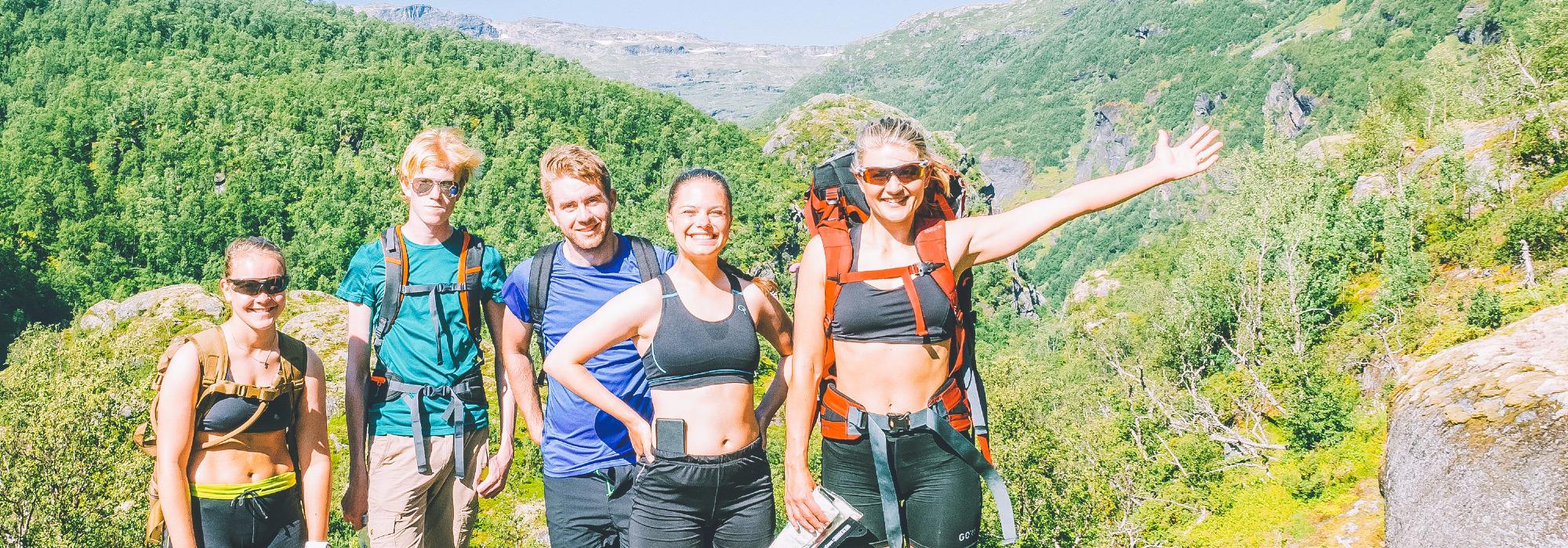DNT Ung går Aurlandsdalen