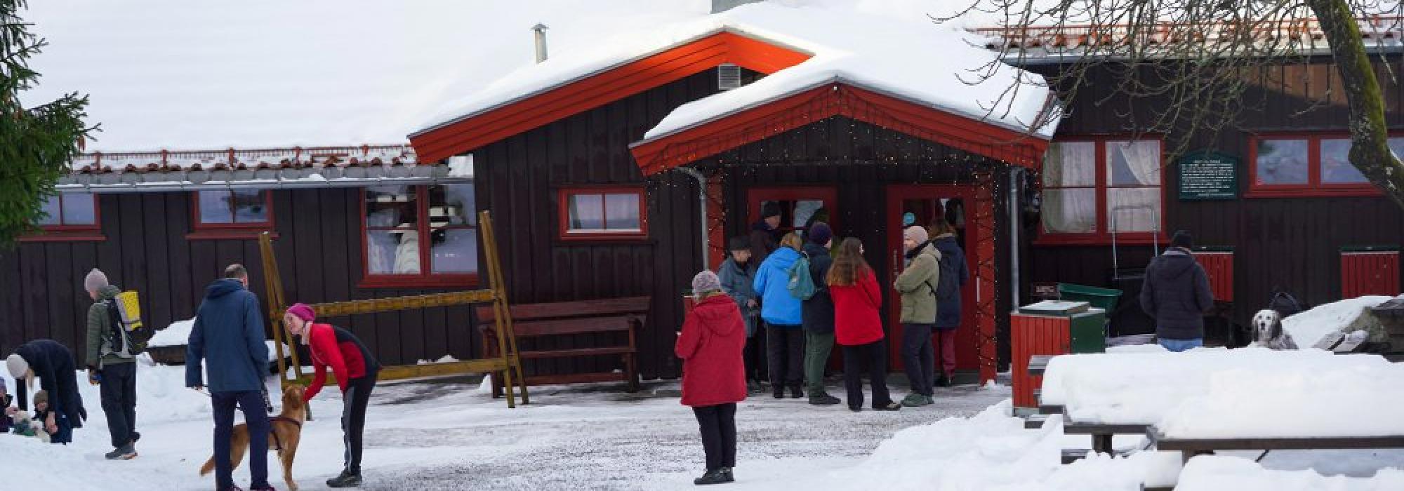 Tegnspråklig DNT - Vintertur med bål til Bremserud i Østmarka