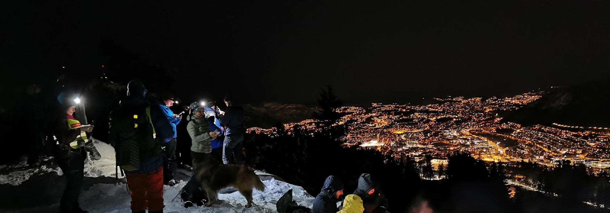 Fredagstur til Fløyvarden med DNT nærtur Bergen