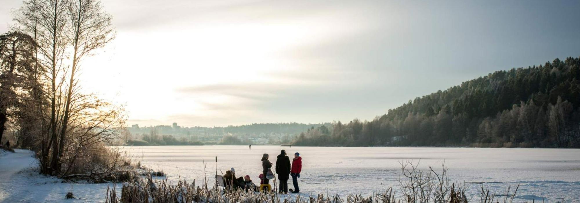 Klart det går - Trillevennlig søndagstur fra Skullerud til Østensjøvannet