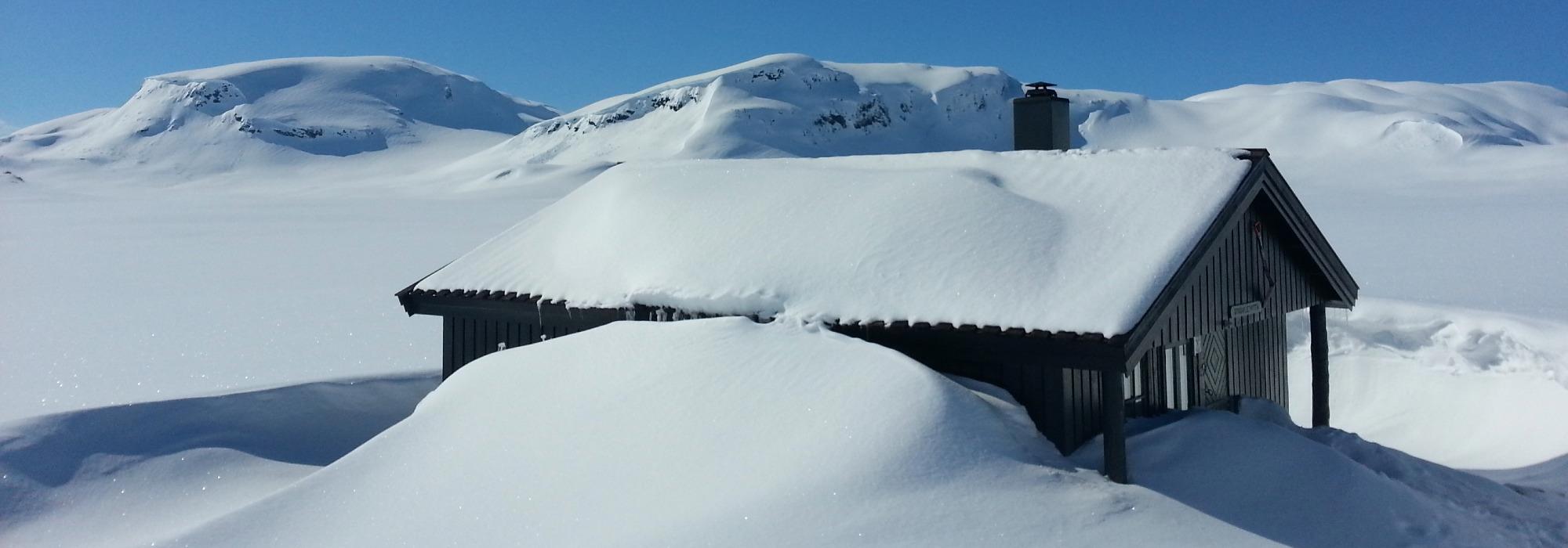 Skitur Ljosanbotn - Grindaflethytta - Fyre. Vakker høyfjellstur