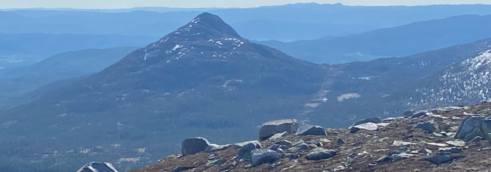 Blåtjønnfjell fra Slåka