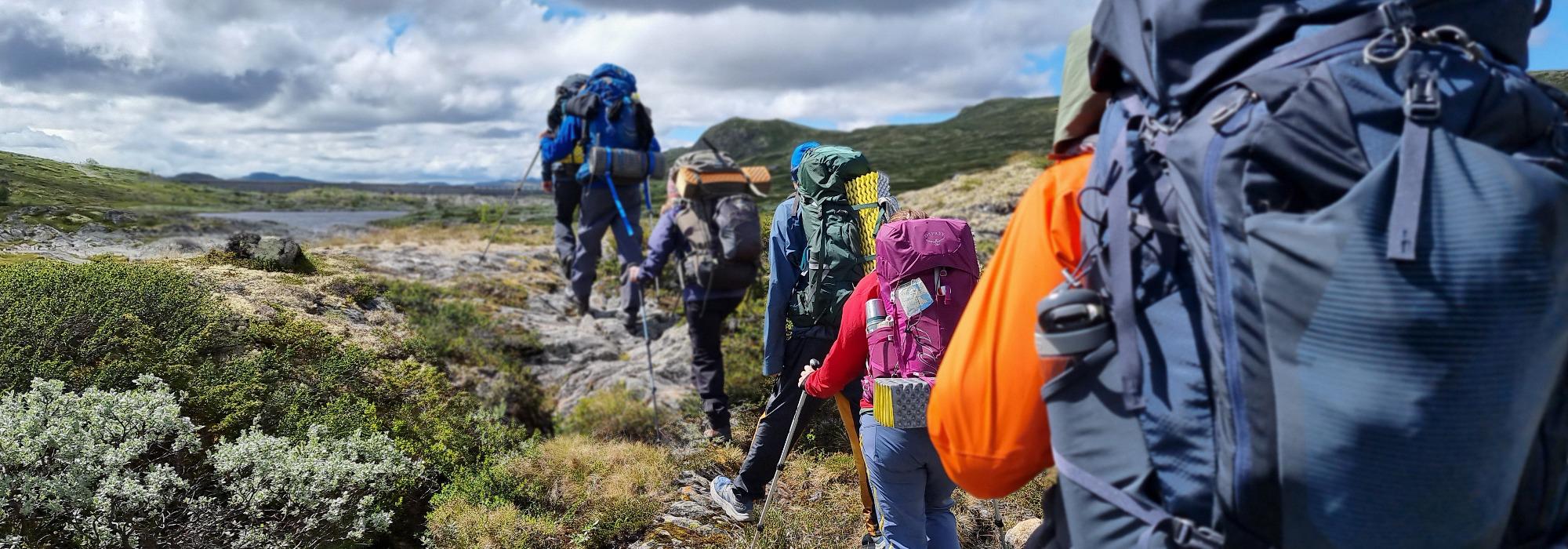 4-dagers hytte til hyttetur på Hardangervidda