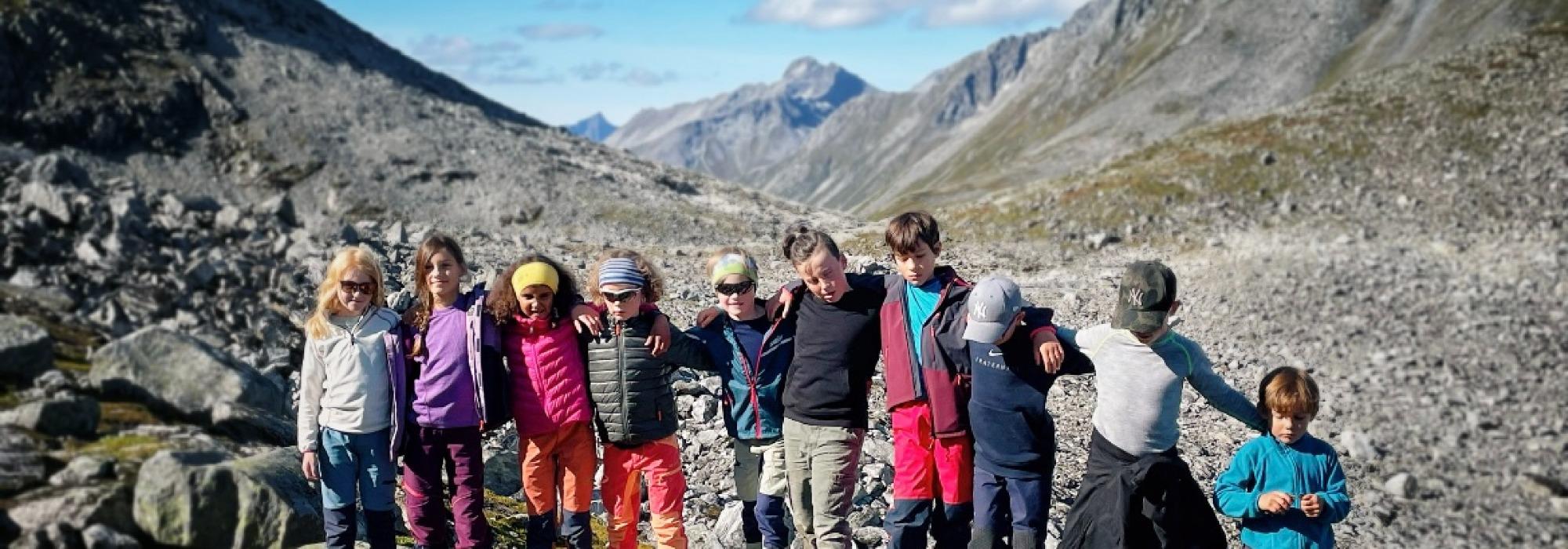 Familietur til Frostatind - med Barnas Turlag