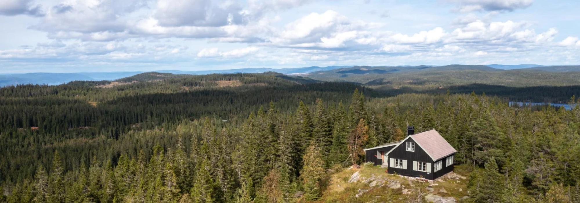 Sykkeltur med eventyr på Krokskogen