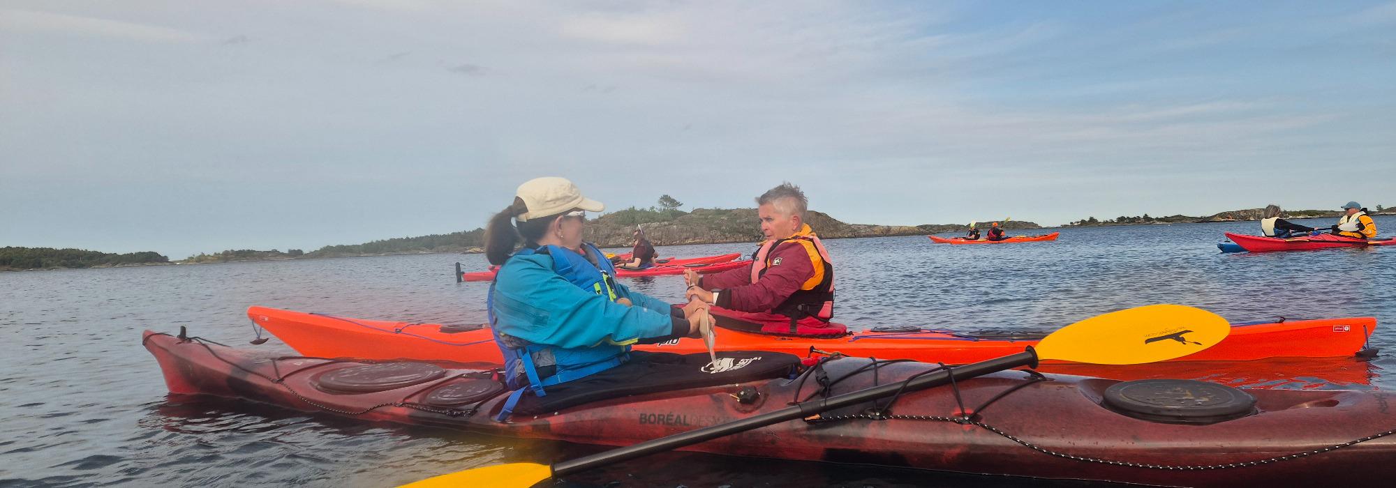 Mandagspadling - Gøy på vannet
