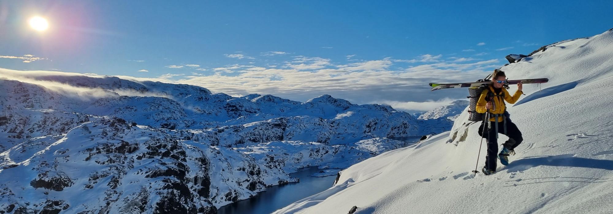 Sesongens første skitur med DNT fjellsport Bergen
