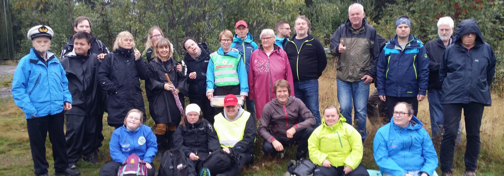Tur til Bergstoppen og grilling på Øverby (FTU - friluftsliv tilrettelagt for funksjonshemmede)