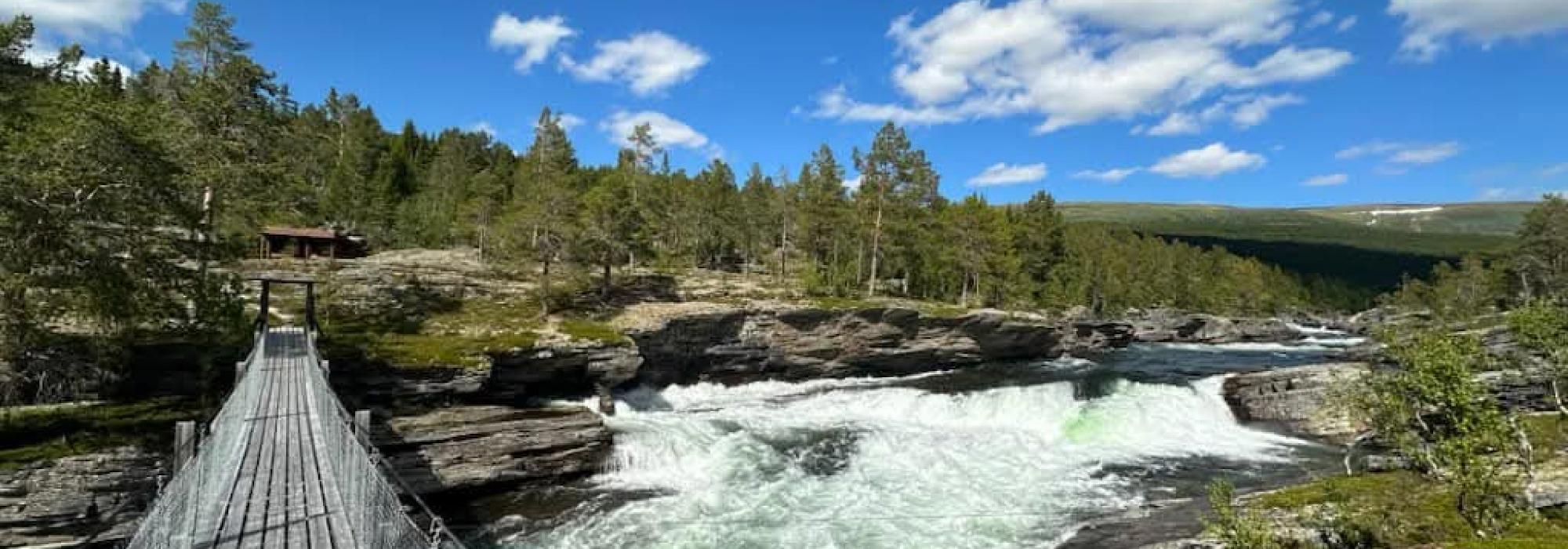 Fiskehelg med DNT Ung i Børgefjell