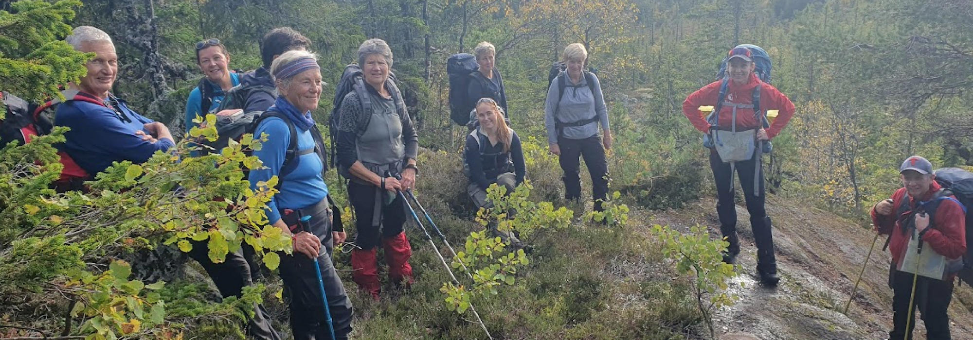 3 fargerike høstdager på Krokskogen og gjennom Vestmarka - 2025