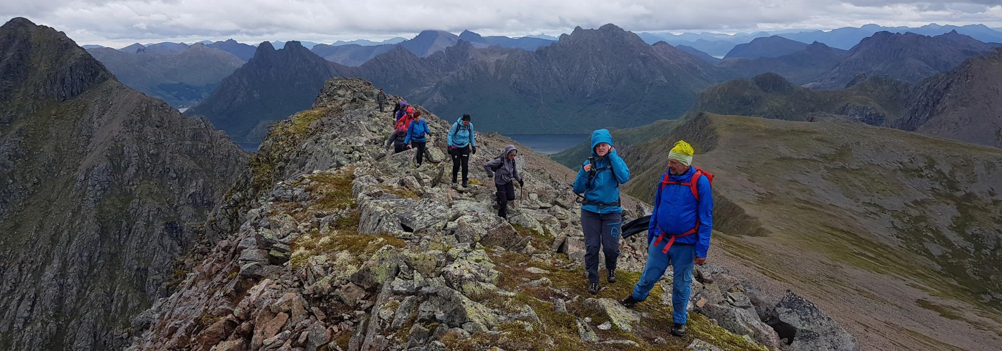 Tur til Saltberget fra Romsetbukta via Godvika