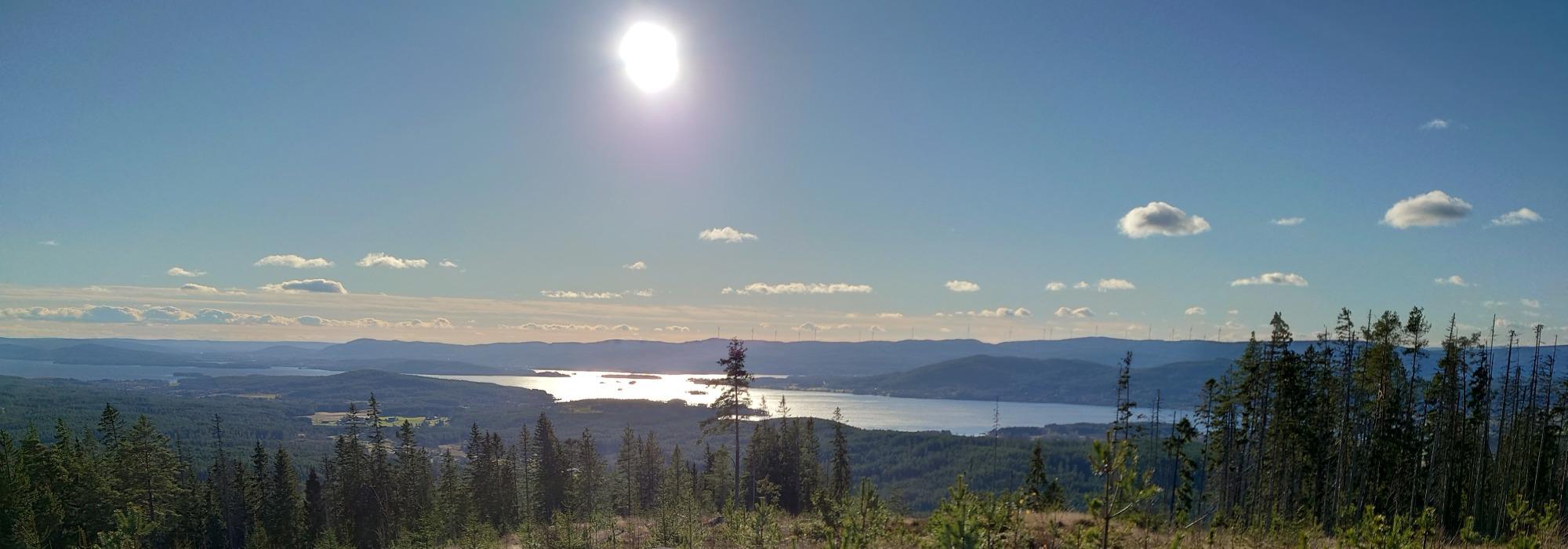 Æftastur til Rudsberget i Nord-Odal