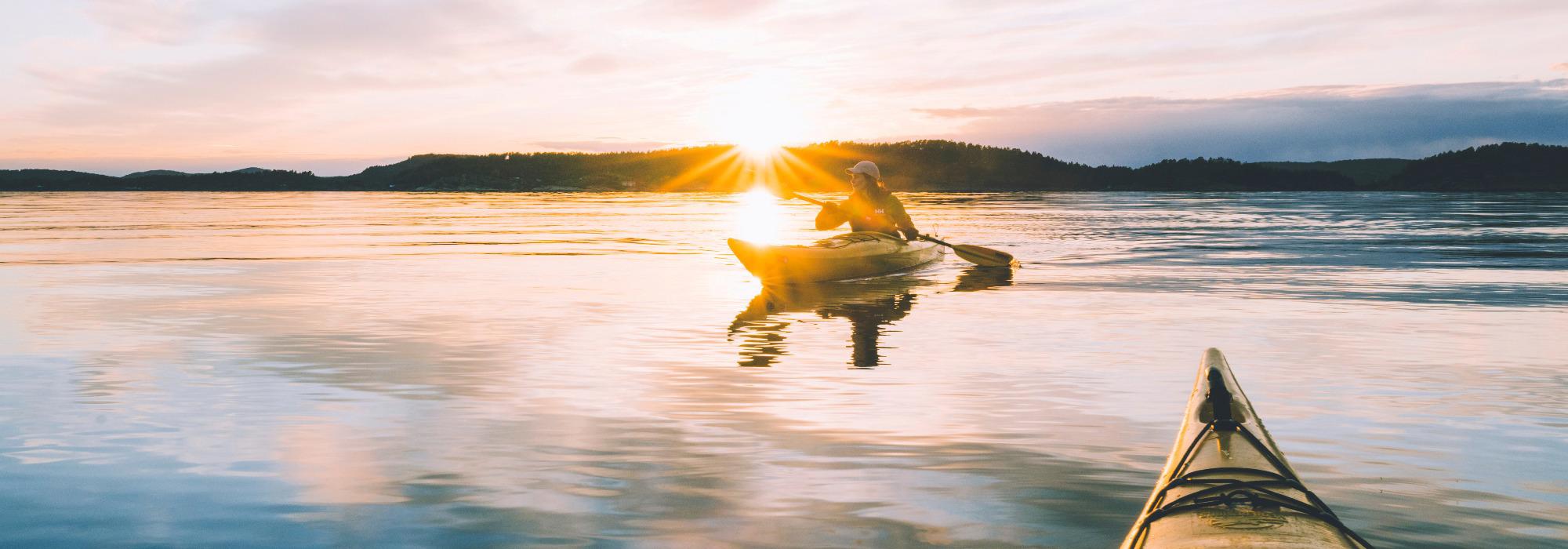 PADLING: Padletur i Kragerøskjærgården