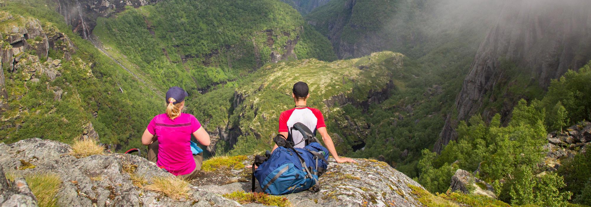 Fra snaufjell ned ville Aurlandsdalen (vs26)