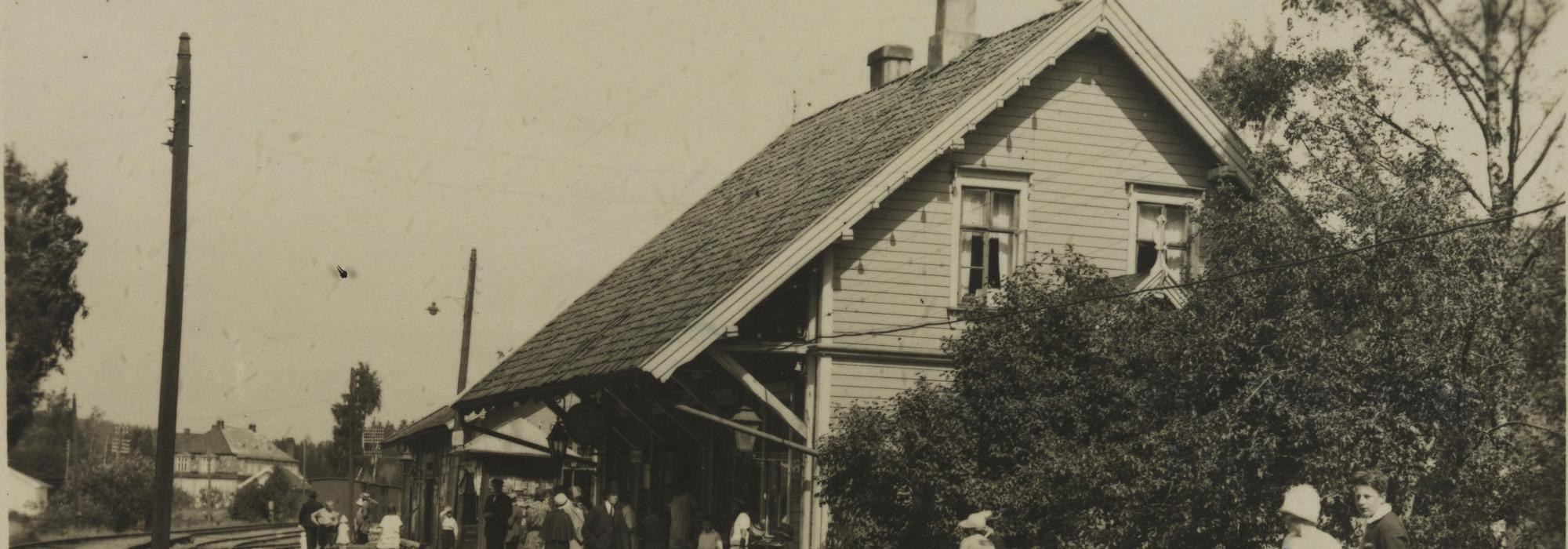 Da det kongelige Post- og Televæsen kom til Oppegård