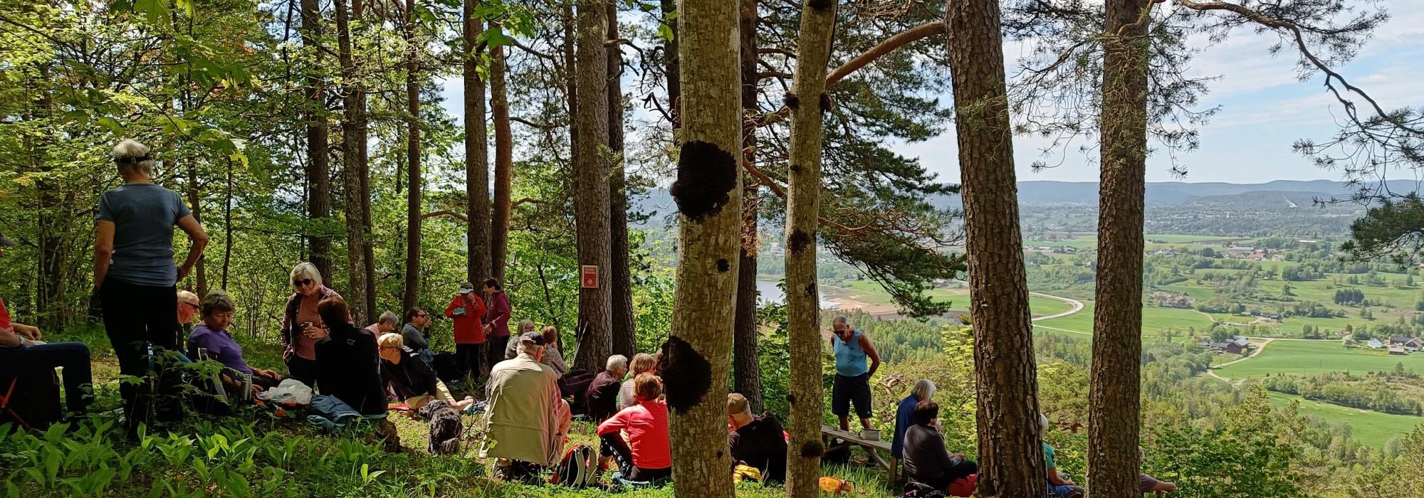 Lavterskeltur med Skien Turlag til Fiskebekkåsen