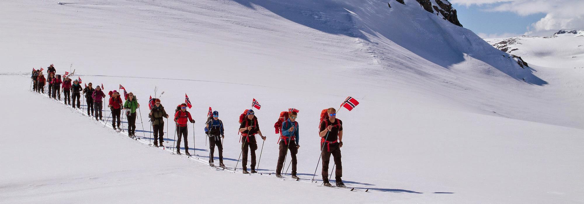 17. mai-feiring på Finse