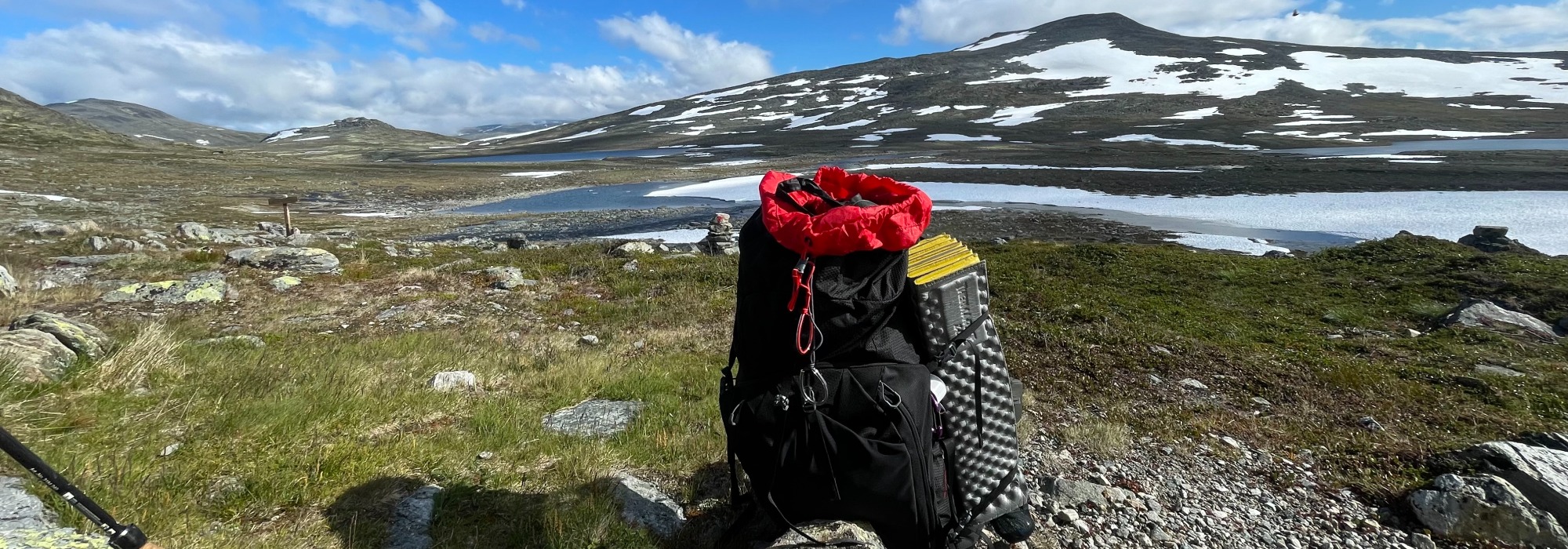 Treningstur med tung sekk i Vestmarka - med julefeiring