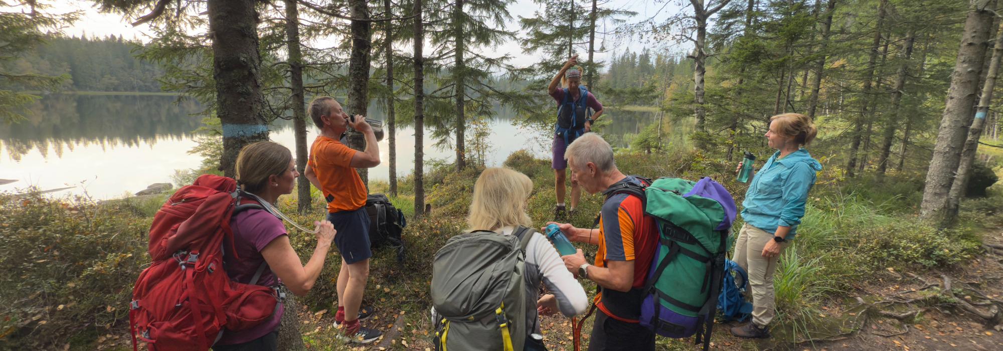 Treningstur med tung sekk i Maridalen - (1)