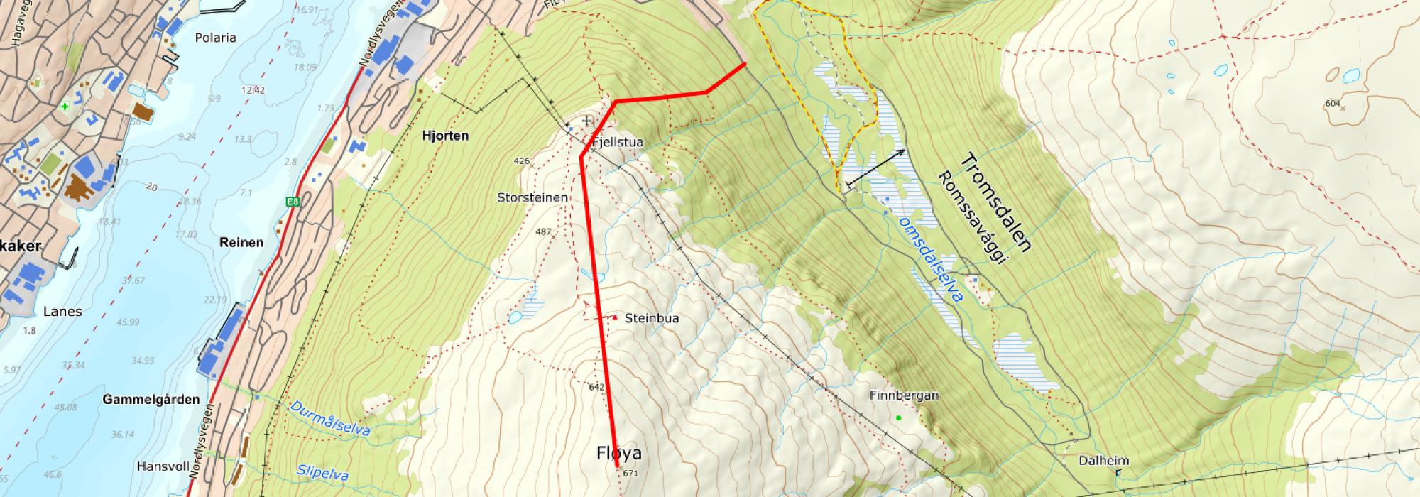 DNT Fjellsport Troms - Onsdagstur, Topptur Fløya