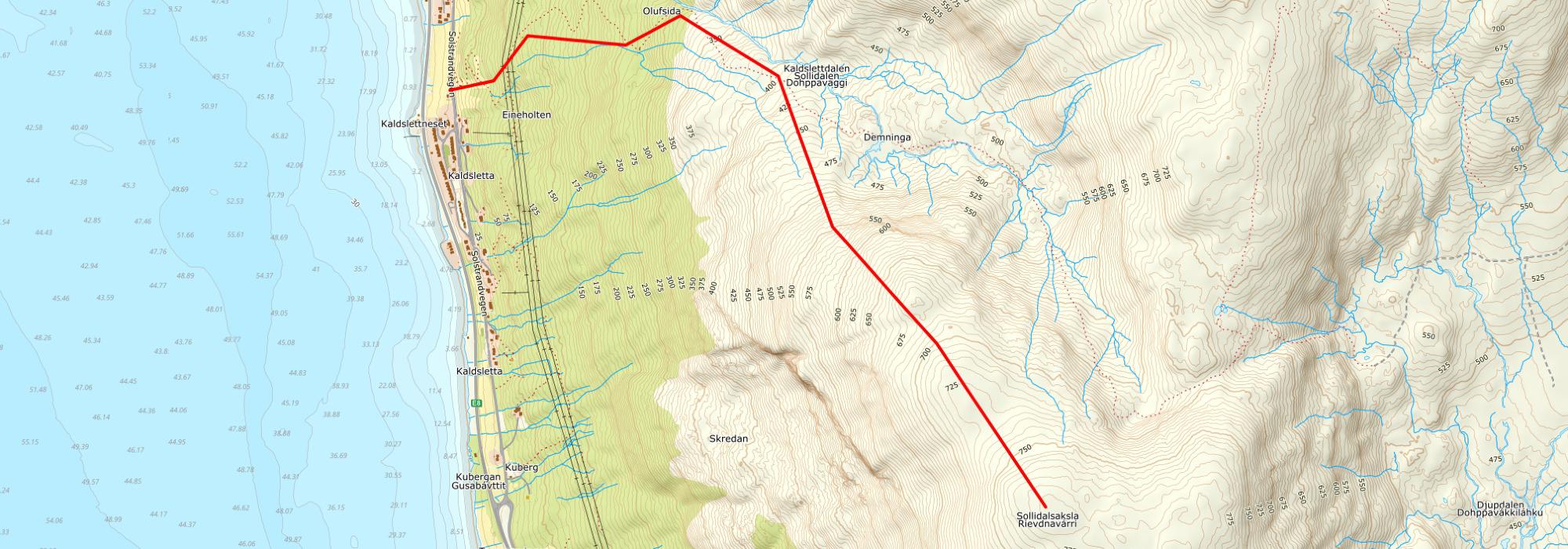 DNT Fjellsport Troms - Onsdagstur, Topptur Sollidalsaksla