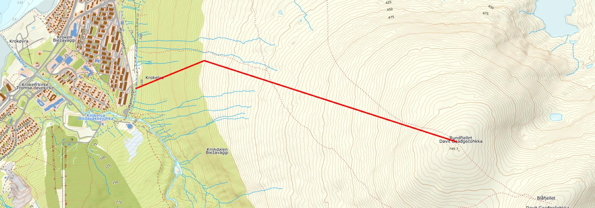 DNT Fjellsport Troms - Onsdagstur, Topptur Rundfjellet