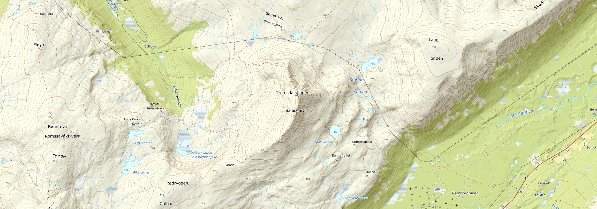 DNT Fjellsport Troms- 17.mai tur til Tromsdalstinden.