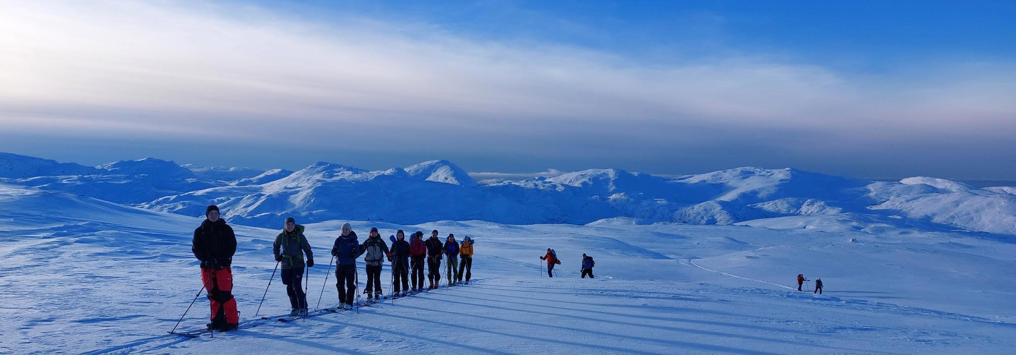 Topptur for ferskinger i Vossetraktene - DNT fjellsport Bergen