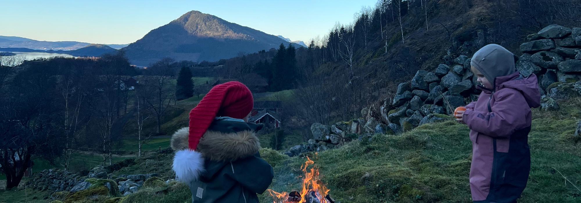 Båltur til Guddalstunet