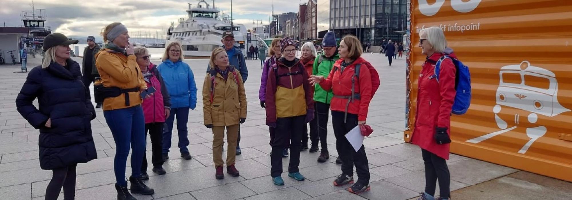 Havnepromenaden fra Frognerkilen til Sørenga med middag på Villa Paradiso.