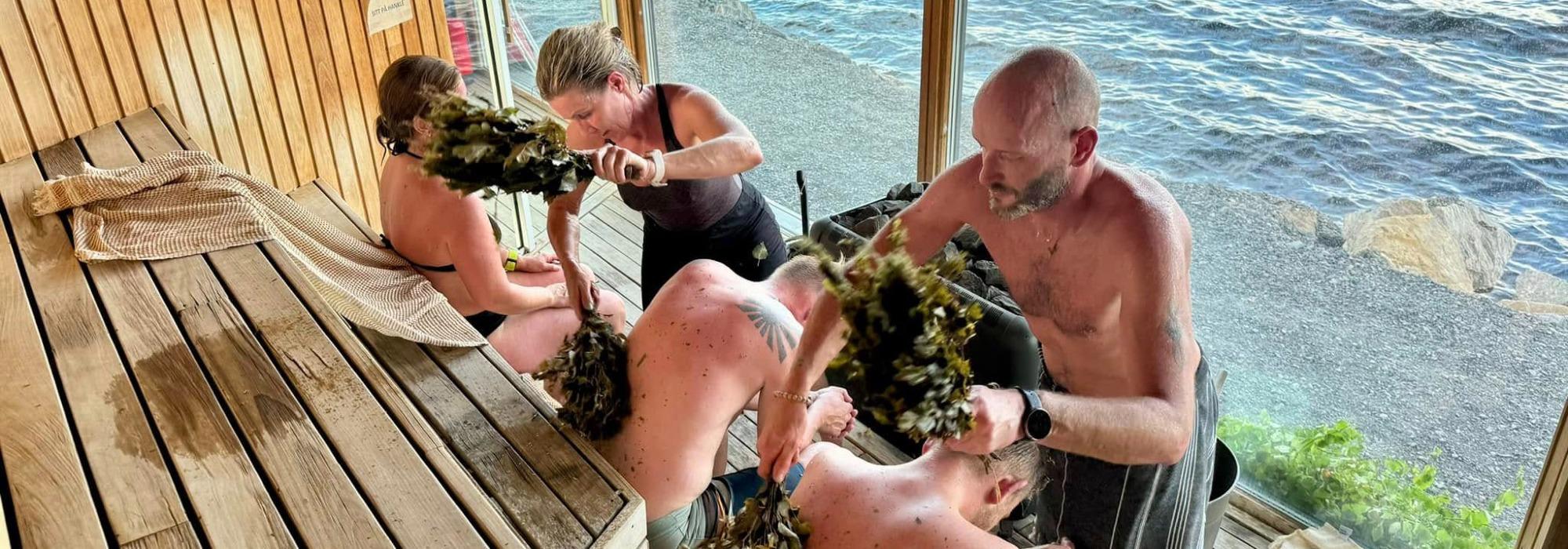 Aufguss-seremoni i badstua