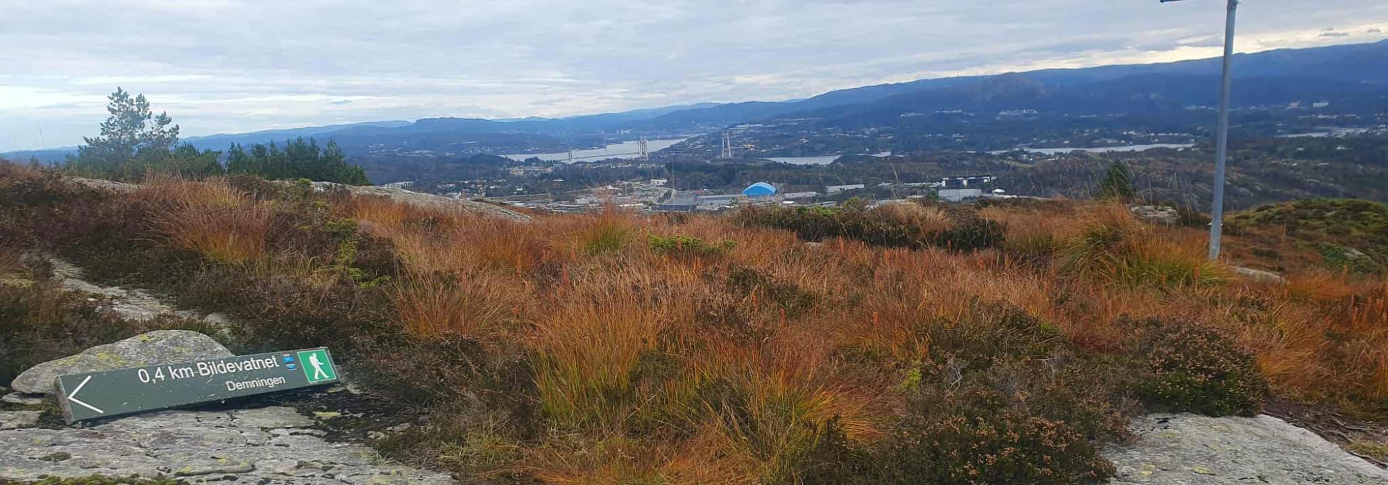 Onsdagsgruppa går tur rundt Bildevatnet