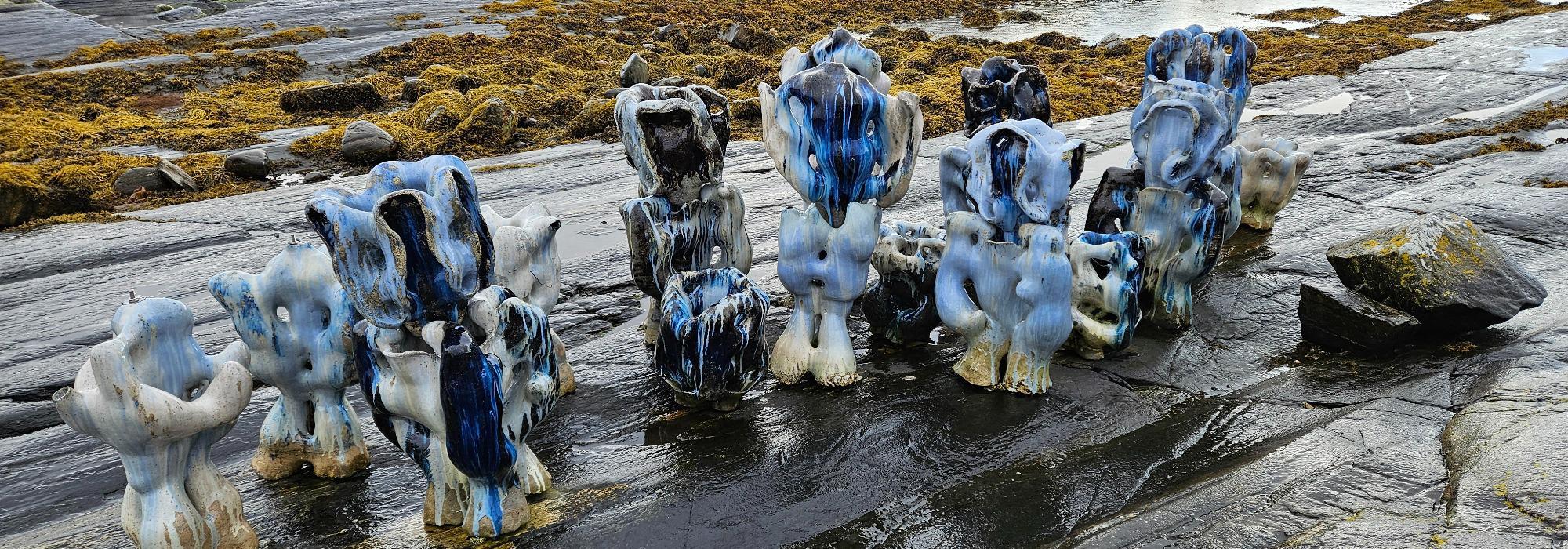 Onsdagsgruppa på tur ved Ormhilleren