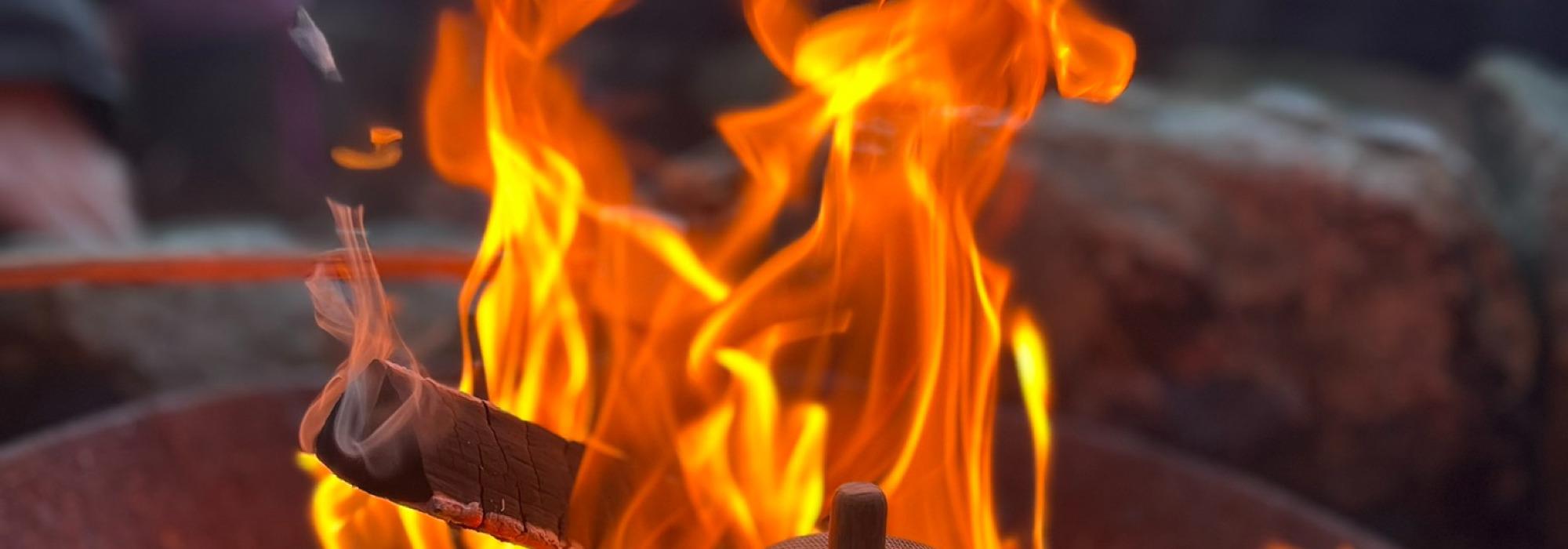 Pepperkake på bål med Barnas Turlag