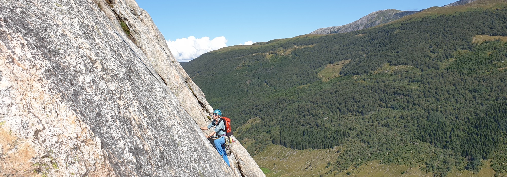 Klatre- og fjellsportsamling i Uskedalen med DNT fjellsport Bergen