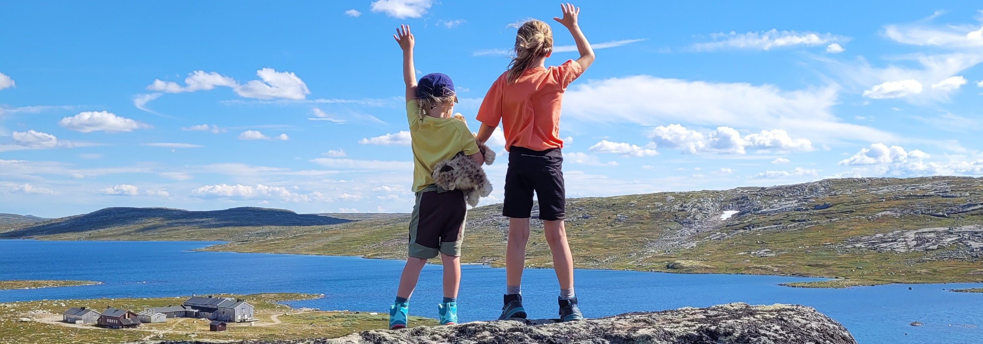 Familiens første fjelltur - Hardangervidda - Krækkja  (6-12 år)(BT26)