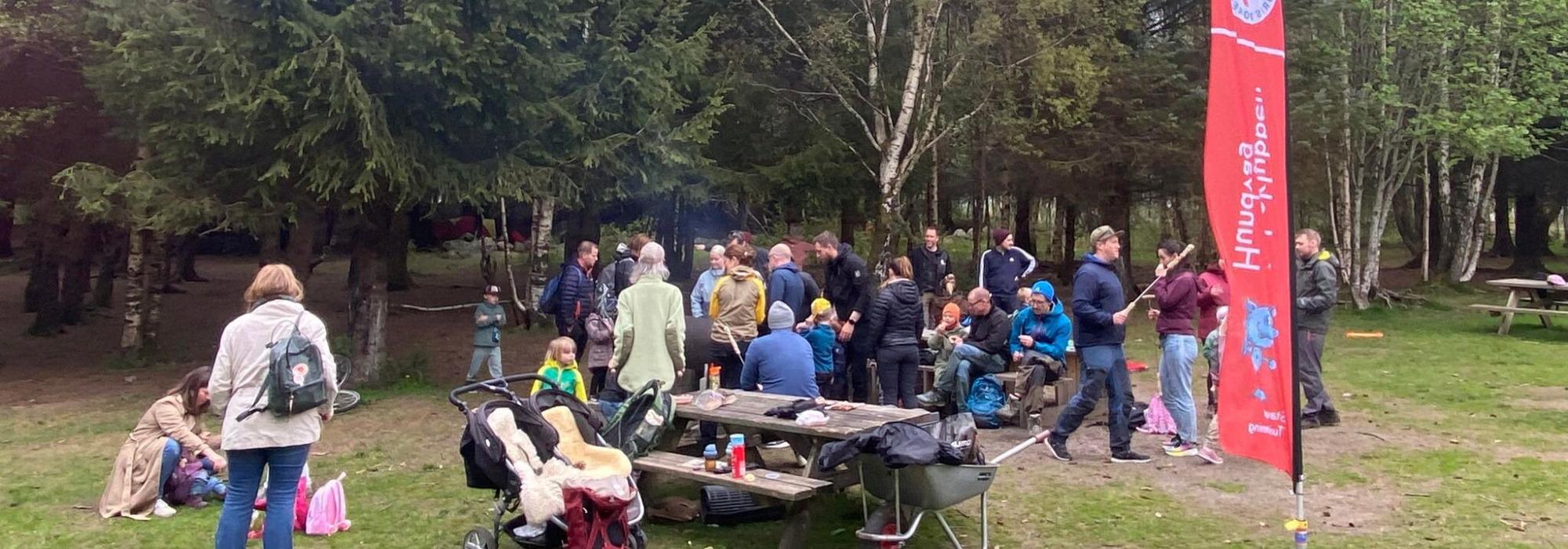 Turboklubben Hundvåg - Bålkos og pinnebrød