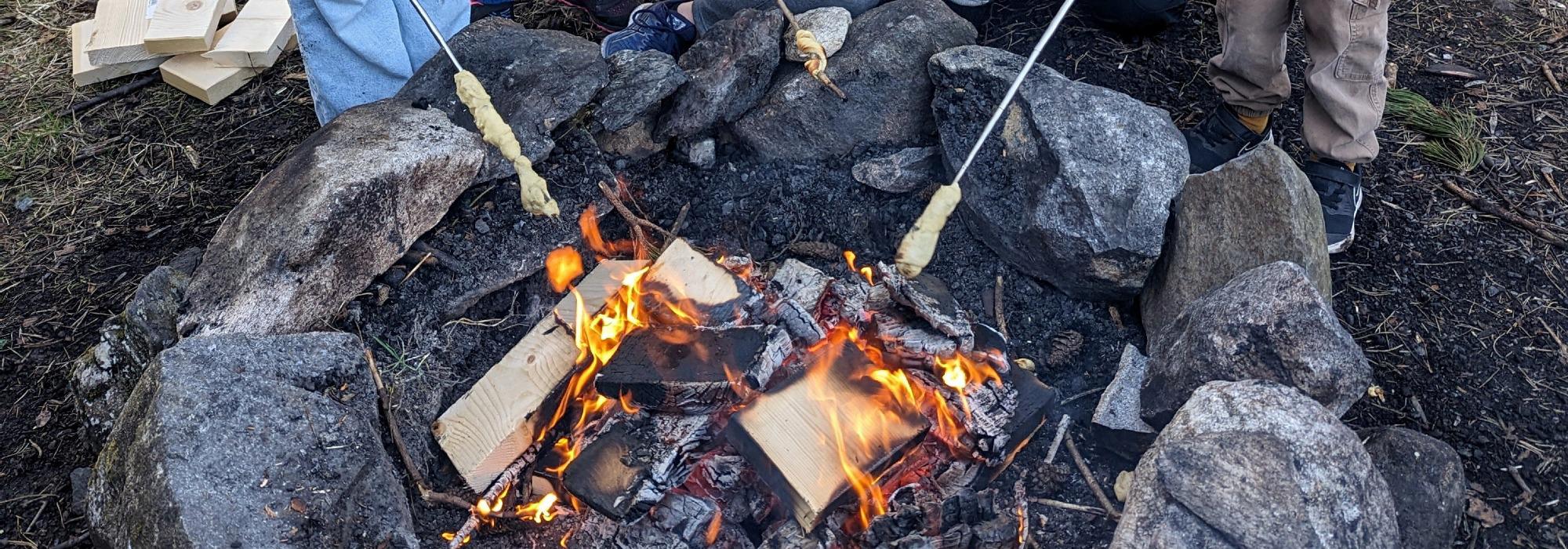 Turboklubben Hundvåg - Bålkos og pinnebrød